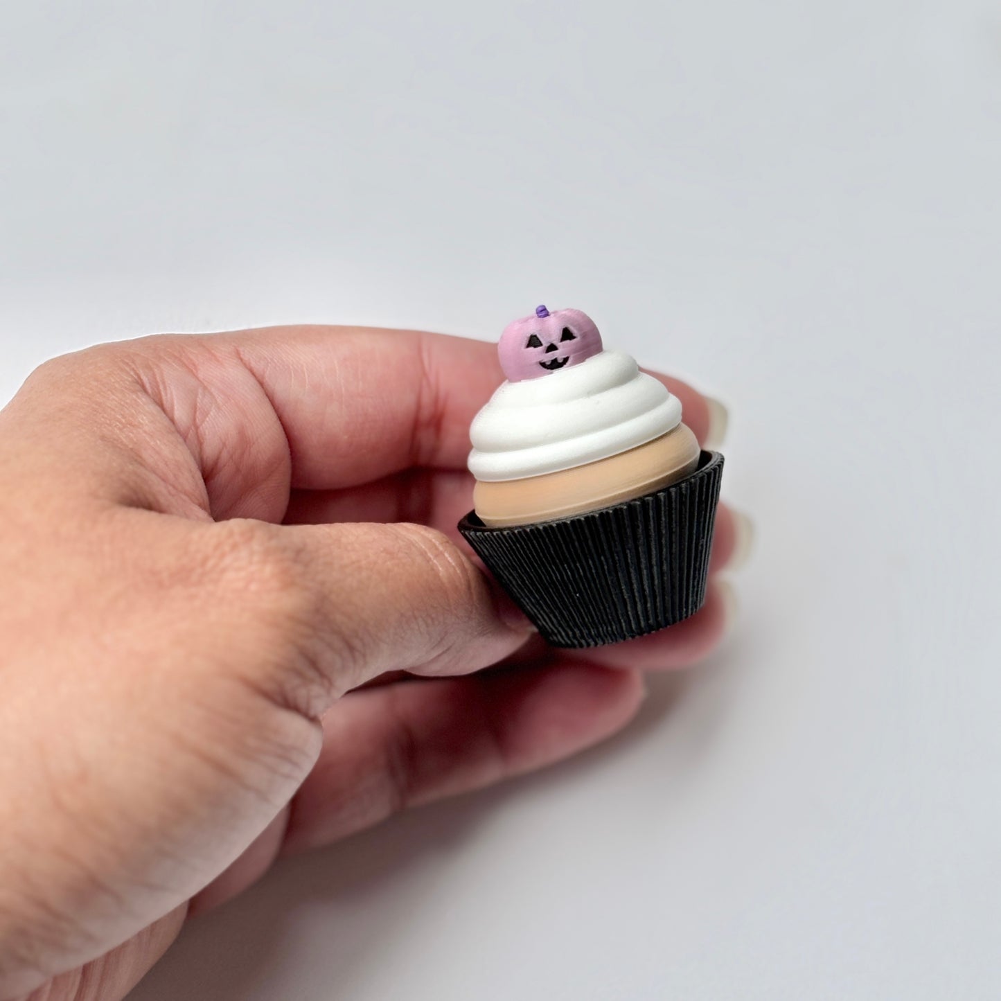 Pumpkin Cupcake Clicky Fidget