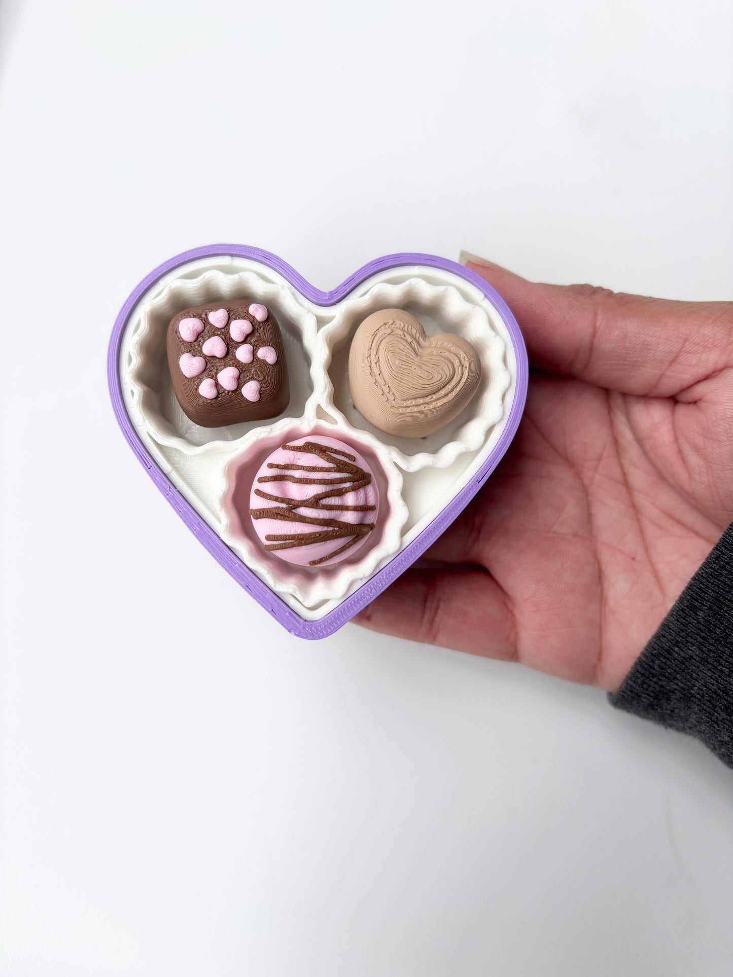 Purple Deluxe Chocolate Box Clicky Fidget
