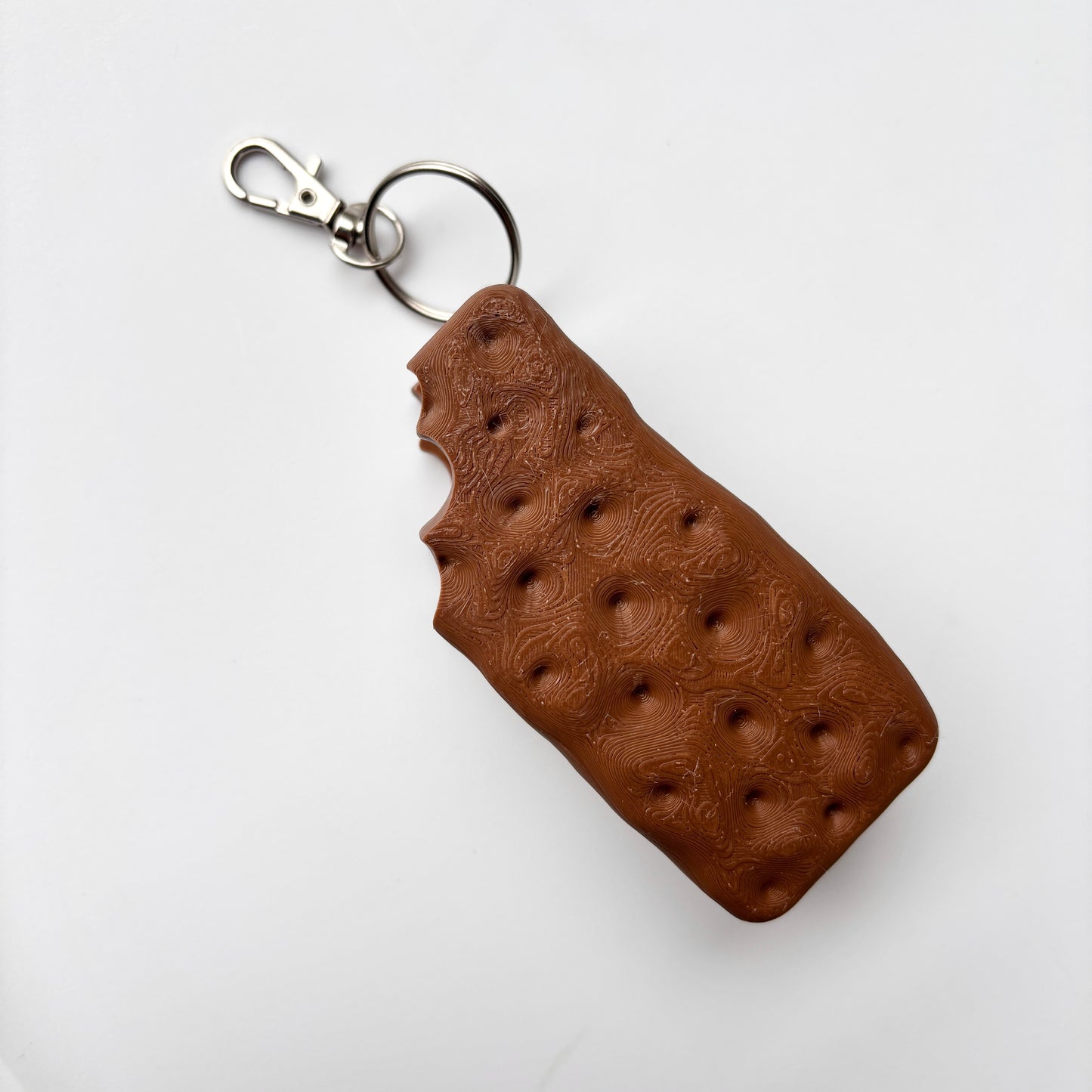 Ice Cream Sandwich Clicky Fidget Keychain