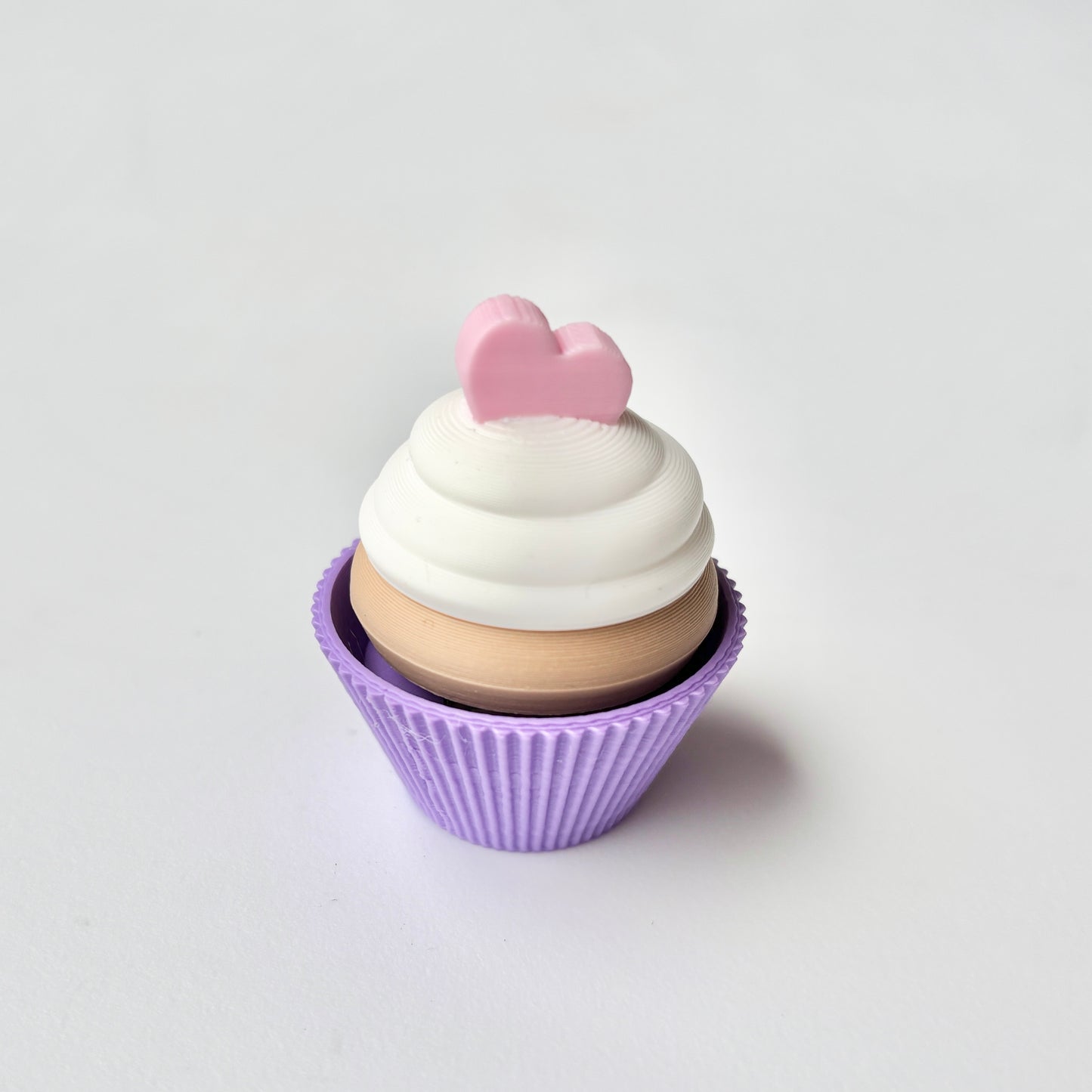Heart Cupcake Clicky Fidget