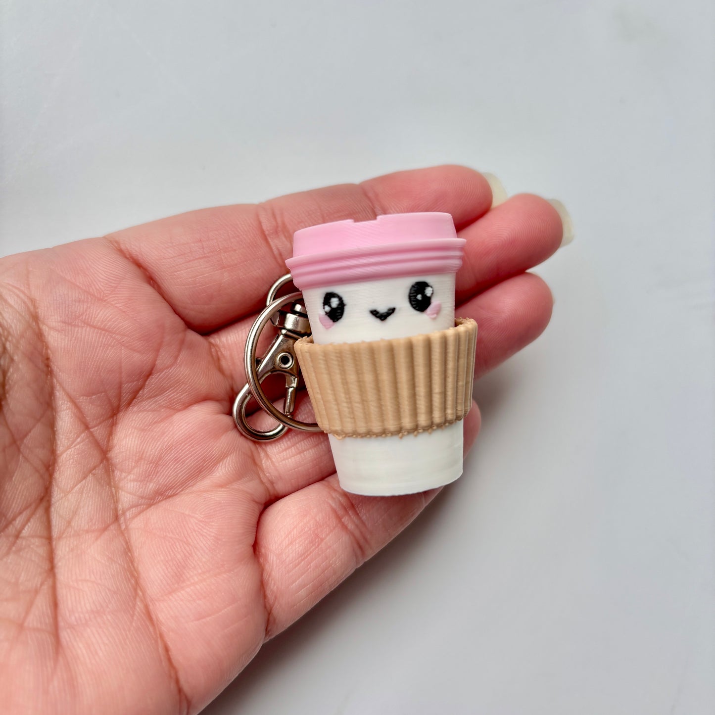 Coffee Cup Clicky Fidget Keychain