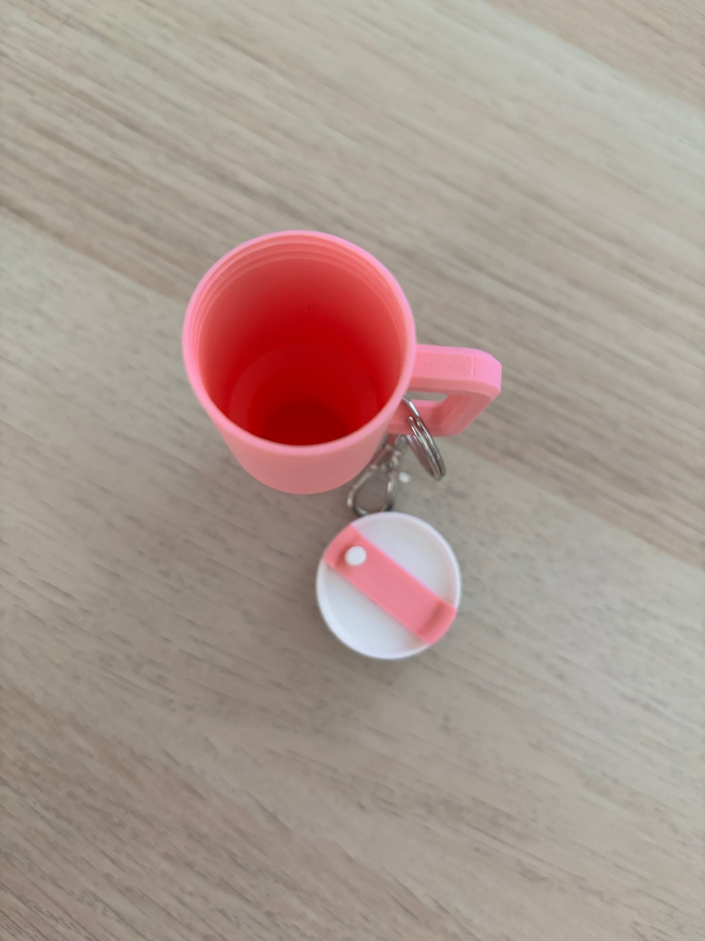 Mini tumbler keychain Pink