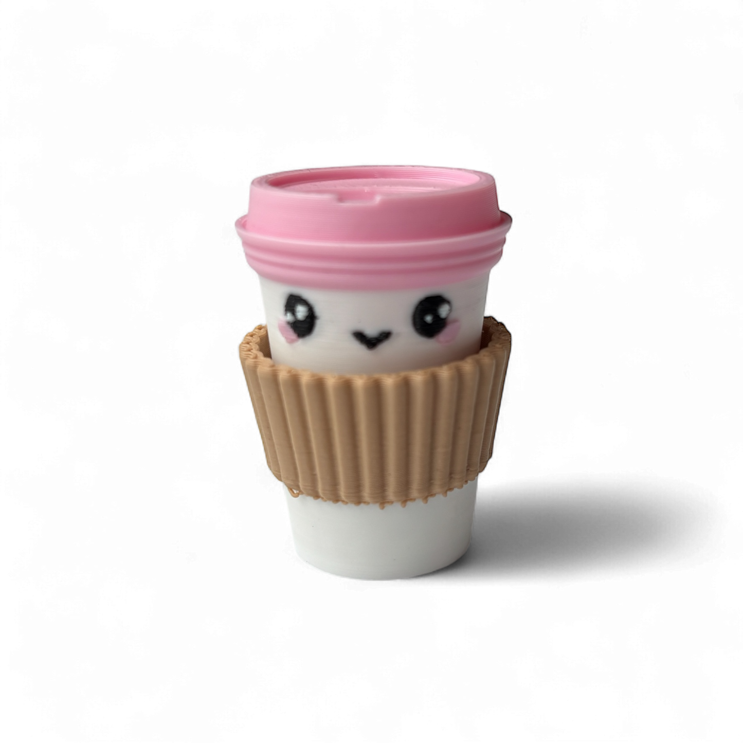 Coffee Cup Clicky Fidget Keychain