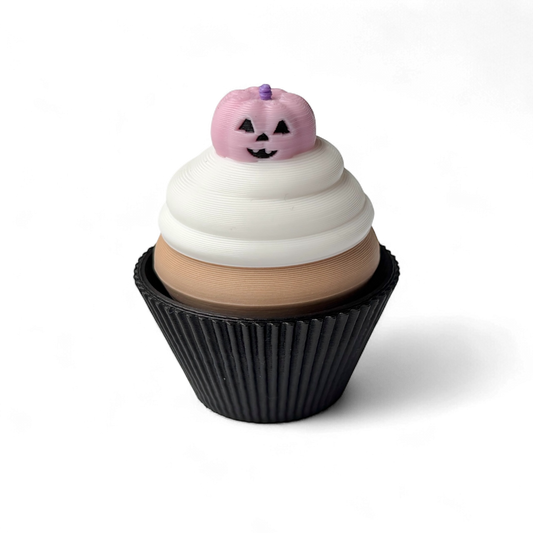 Pumpkin Cupcake Clicky Fidget