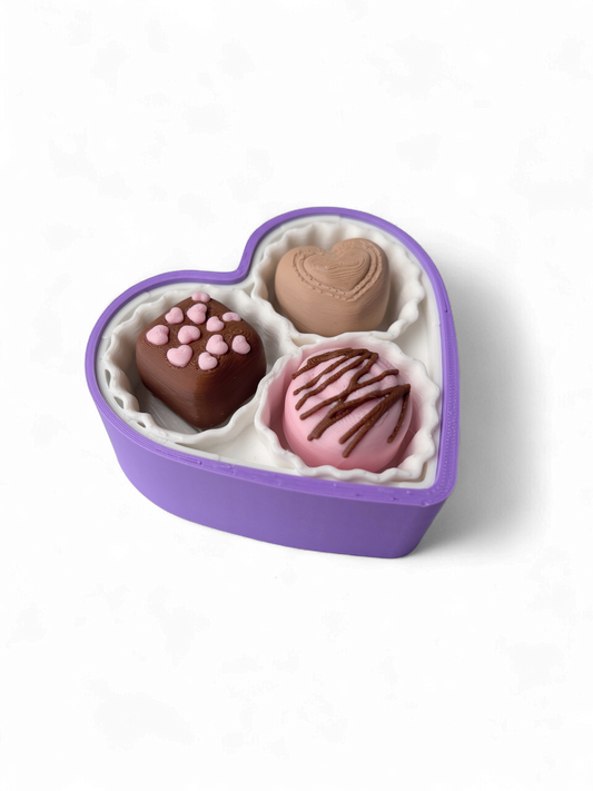 Purple Deluxe Chocolate Box Clicky Fidget