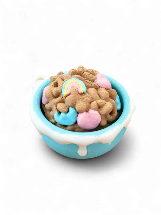 Rainbow Marshmallow Cereal Clicky Fidget