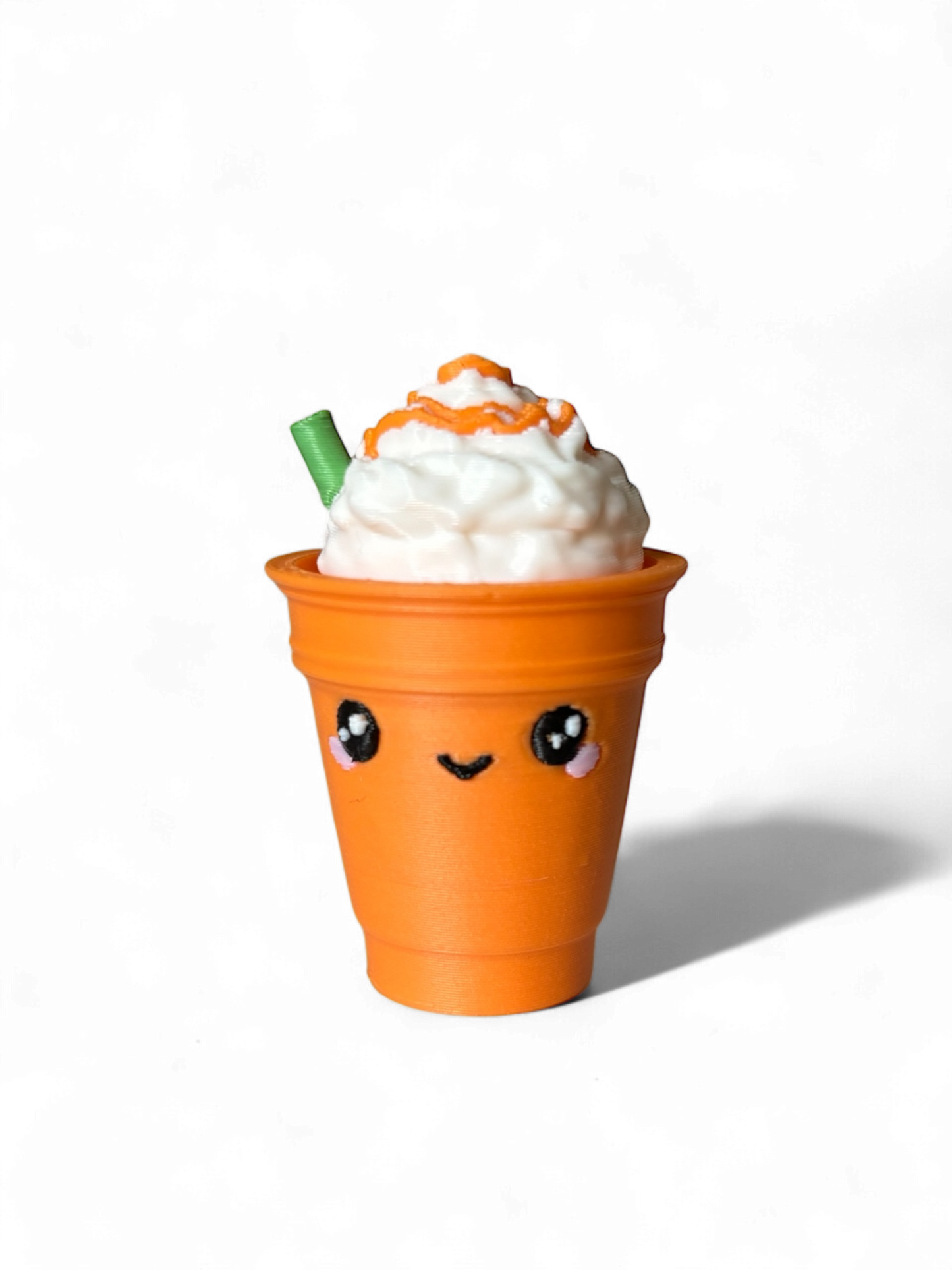 Pumpkin Spice Frappe Fidget Clicker Keychain