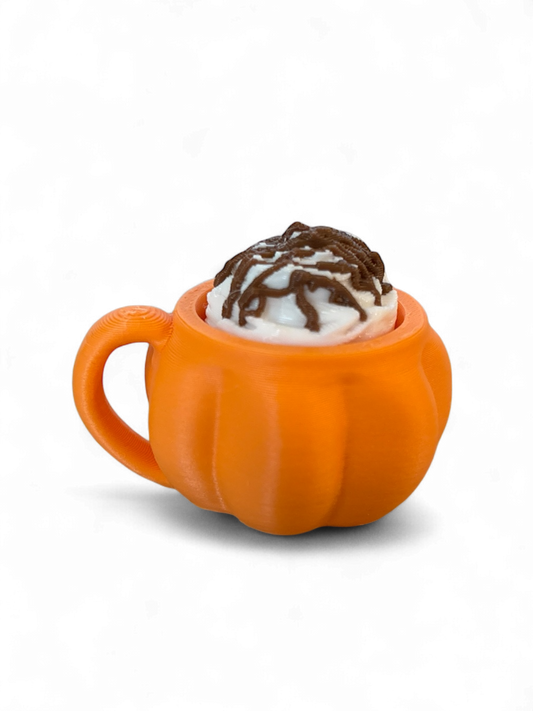 Pumpkin Mug Hot Chocolate Clicky Fidget
