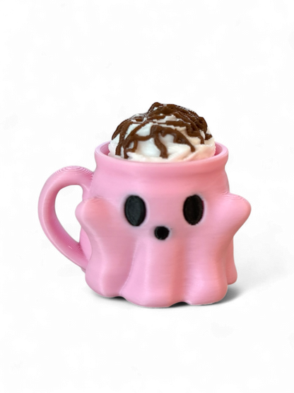 Ghost Mug Hot Chocolate Clicky