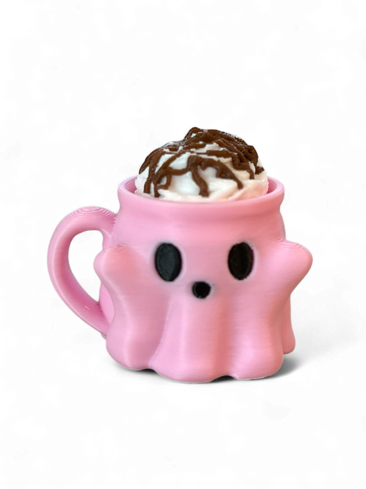 Ghost Mug Hot Chocolate Clicky