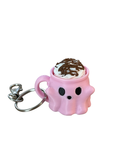 Ghost Mug Hot Chocolate Clicky