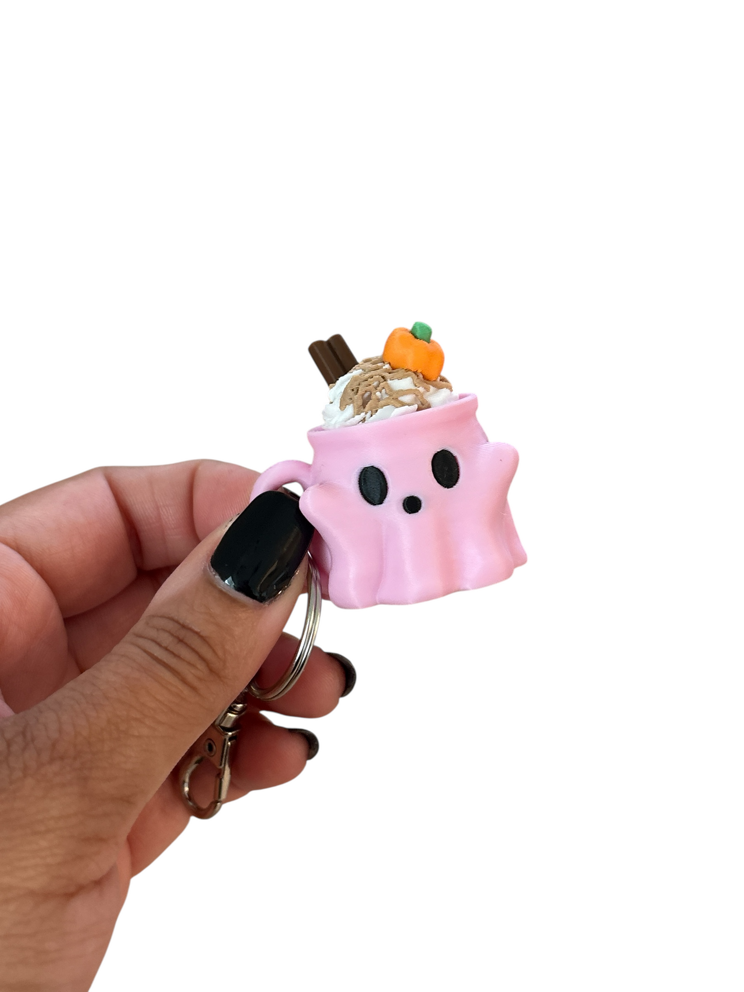 Cozy Ghost Fall Mug Clicky Fidget