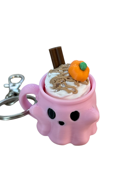 Cozy Ghost Fall Mug Clicky Fidget