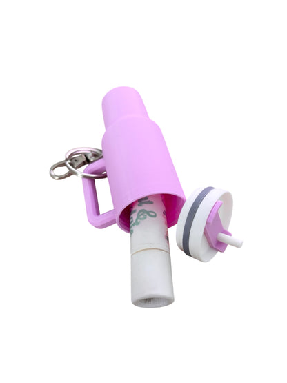 Mini tumbler keychain Lilac