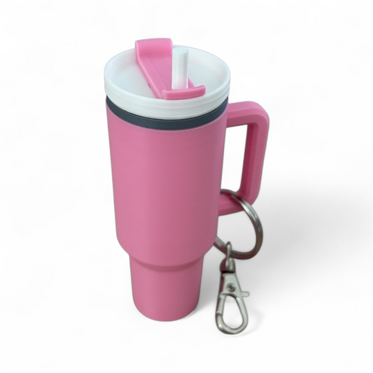 Mini tumbler keychain Pink