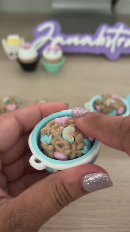 Rainbow Marshmallow Cereal Clicky Fidget